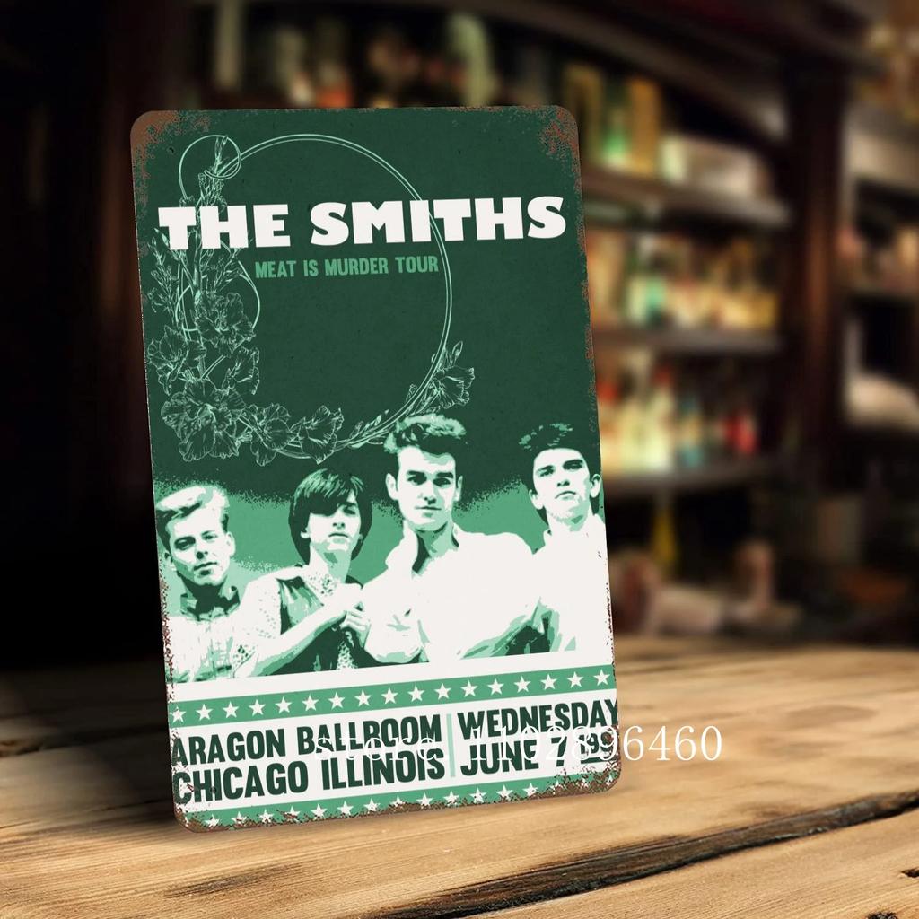 The smiths Metallschilder & Schilder Wanddeko Vintage Blechschilder Captain Metall Poster Deko für Bar Pub Club Wanddekoration