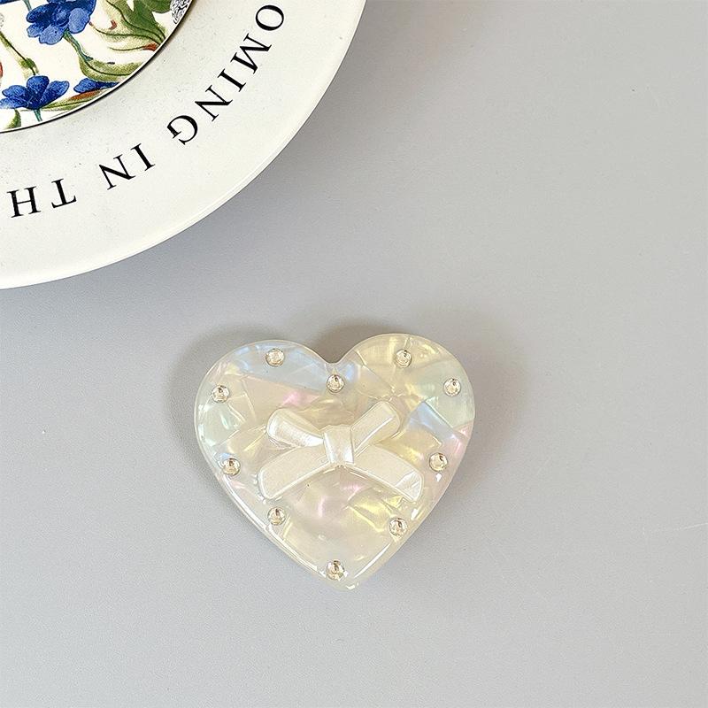 Rhinestone Magnetic Flower Butterfly Phone Ring Holder - Korean Ins Style