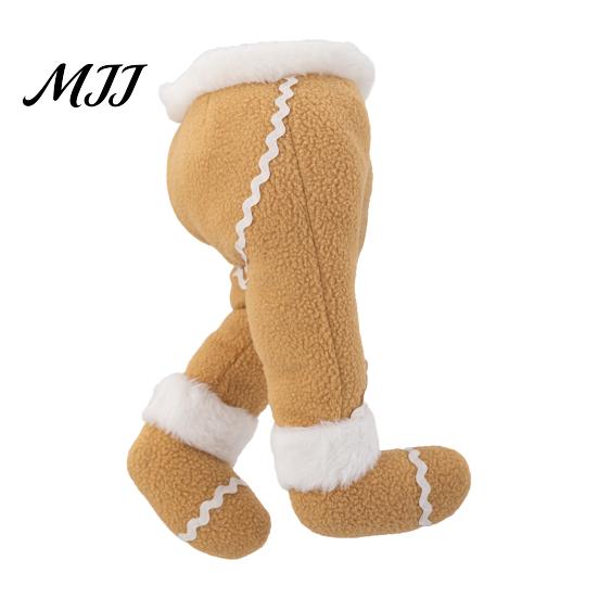 Xmas Home Ornament Christmas Elf Legs Tree Ornaments, Plush Stuffed Stuck Window Hanging Topper Decorations for Tree, Indoor Outdoor Holiday