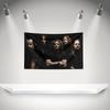 O-overkills Flag Rock Music Band Banner HD Printing Tapestry Exhibition, Music Band Fans, Garage Decor