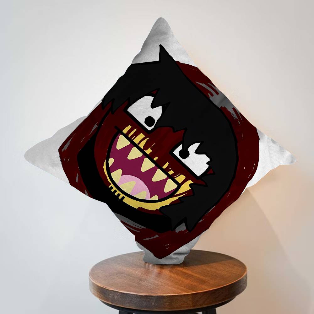 Cry of Fear Game Pillow Covers Cartoon Sofa Decorative Home Double-sided Printing Short Plush Cute Cushion Cover