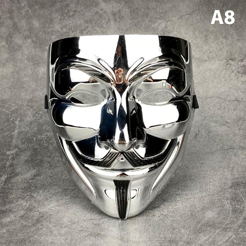 Vendetta Hacker Mask Anonymous Christmas Party Gift For Adult Kids Film Theme