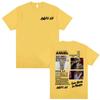 Rapper Anuel AA Real Hasta La Muerte Album Graphic 100cotton Tshirt Unisex Oversized Fashion Hip Hop Oneck Casual Retro shirts