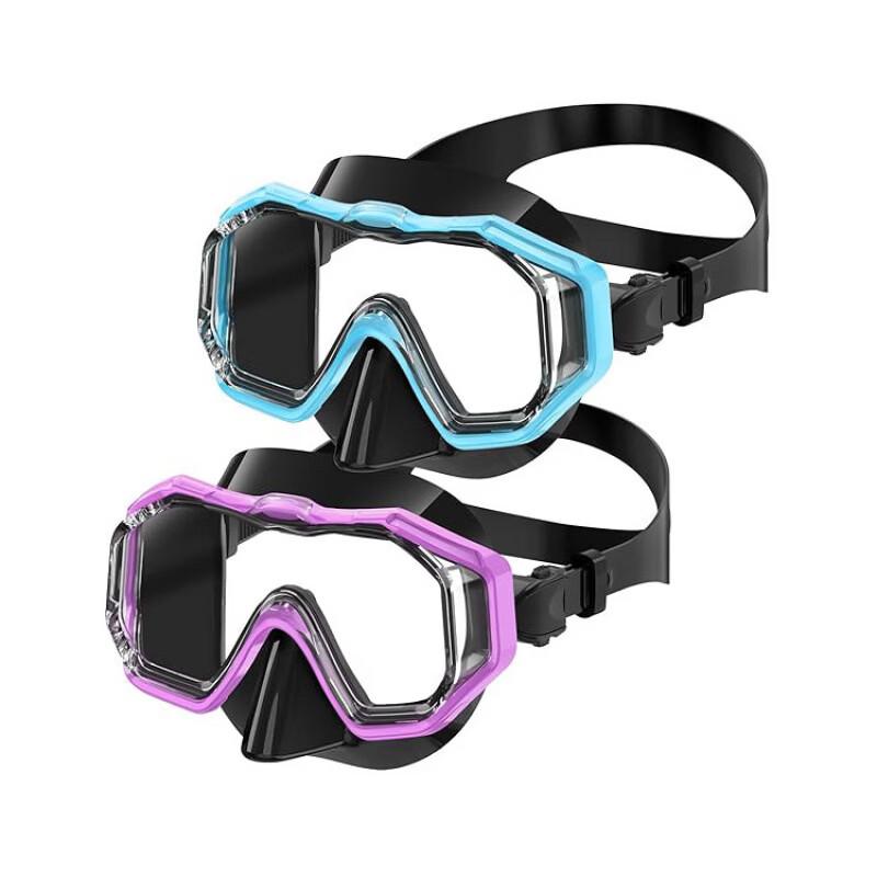 MDNG Kids Anti-Fog Swimming Goggles & Diving Mask Set