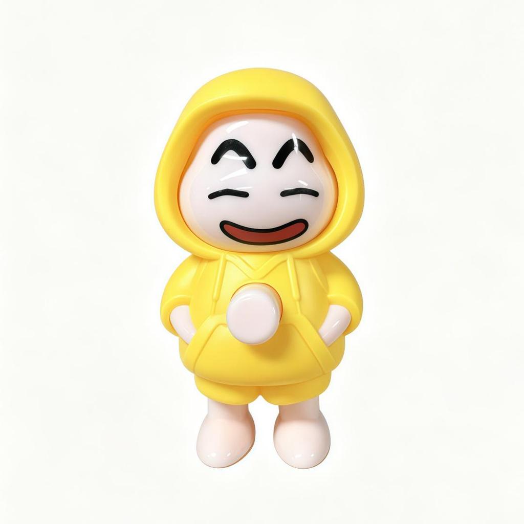 Shin-chan Face-Changing Doll Keychain - Cartoon Style Toy Pendant Gift
