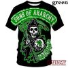 Men's Funny 3D Graphic Tees Summer Trendy Printed Short Sleeve Round Neck T Shirts