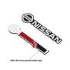 4pcs/10pcs 3D Aluminum Speaker Stereo Speaker Badge Emblem Sticker For Nissan Sylphy N7 Teana Qashqai Note J10 J11 Navara Patrol