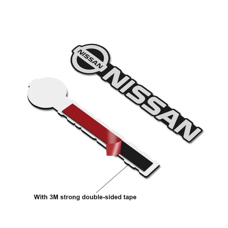 4pcs/10pcs 3D Aluminum Speaker Stereo Speaker Badge Emblem Sticker For Nissan Sylphy N7 Teana Qashqai Note J10 J11 Navara Patrol