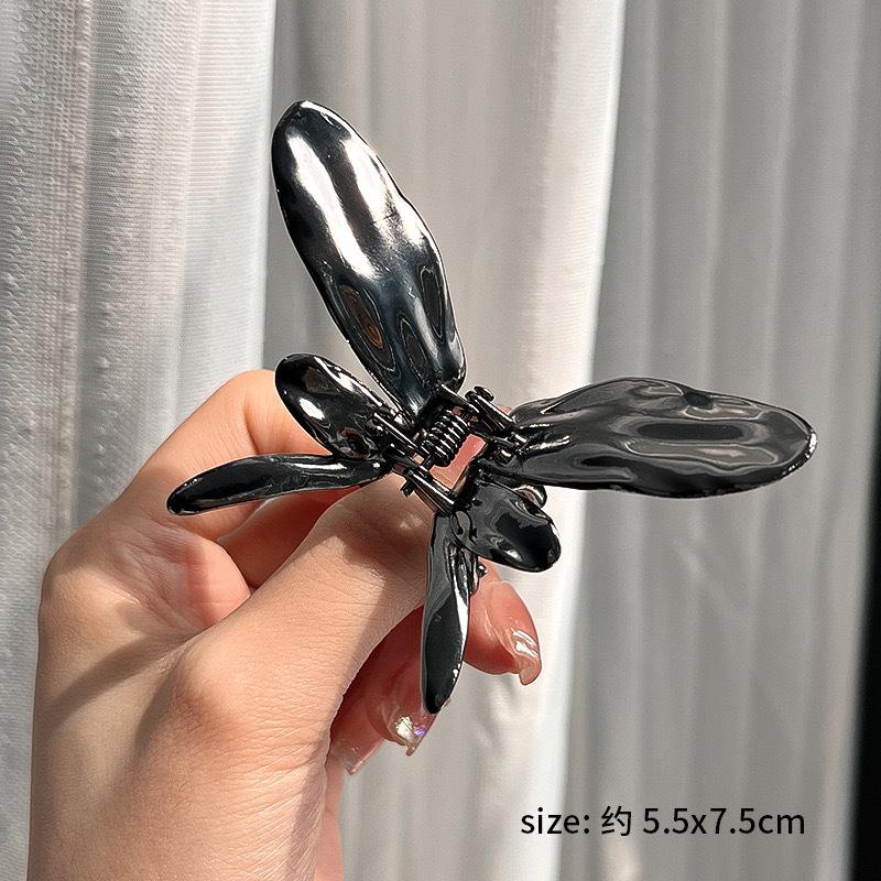 Butterfly Hair Claw Gothic Metal Hair Clip Lightning Irregular Claw Clip Crab Hairpin Barrettes for Women Headwear Accessories