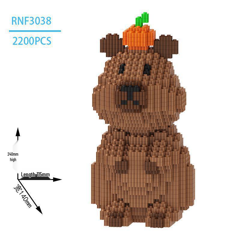Chaole Sen 2026 Girl Series: Night Market Stall Building Blocks Toy