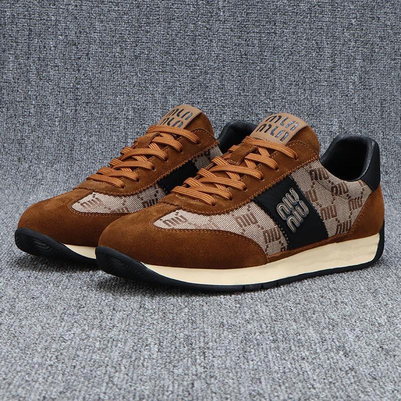 Men's Retro Color-block Sneakers - Breathable, Comfortable, Fashionable Casual Shoes