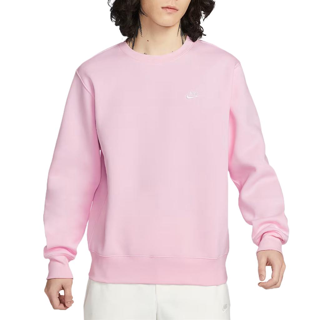 Nike Club Weiches Bequemes Fleece Rundhals-Sweatshirt Herren Oberteile FN3887-663