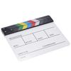 10  * 12    24.5 * 30cm Acrylic Dry Erase Clapboard Clap stick Clapper Board Slate for Film Movie Cut Action Scene