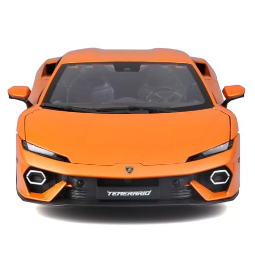 Bburago 1/18 Scale Lamborghini Temerario Orange / Diecast Model Car, Finished Model 18-11052 OG