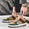 Men's Board Shoes Autumn Flat-soled Anti-odor Breathable Canvas Shoes Trendy Handsome Casual and Versatile Mesh Cloth Shoes Sports Shoes