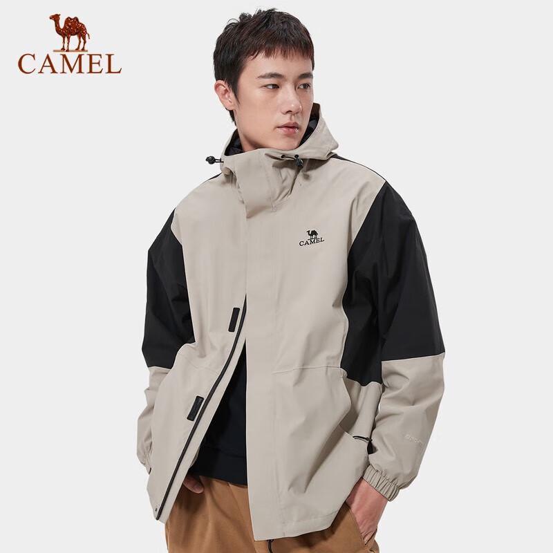 CAMEL Men s Single-Layer Outdoor Three-Proof Jacket