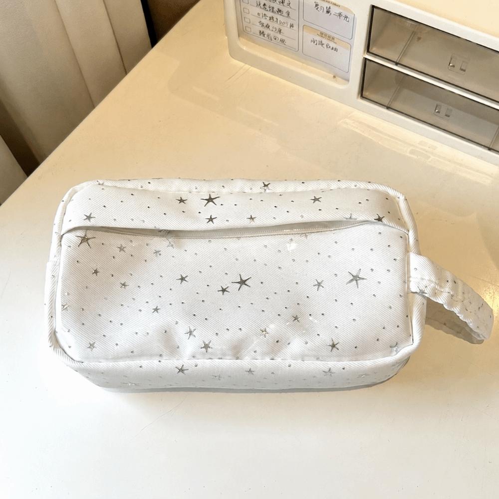 Portable Pen Bag Large Capacity Stationery Bag Kawaii Pencil Case  Students