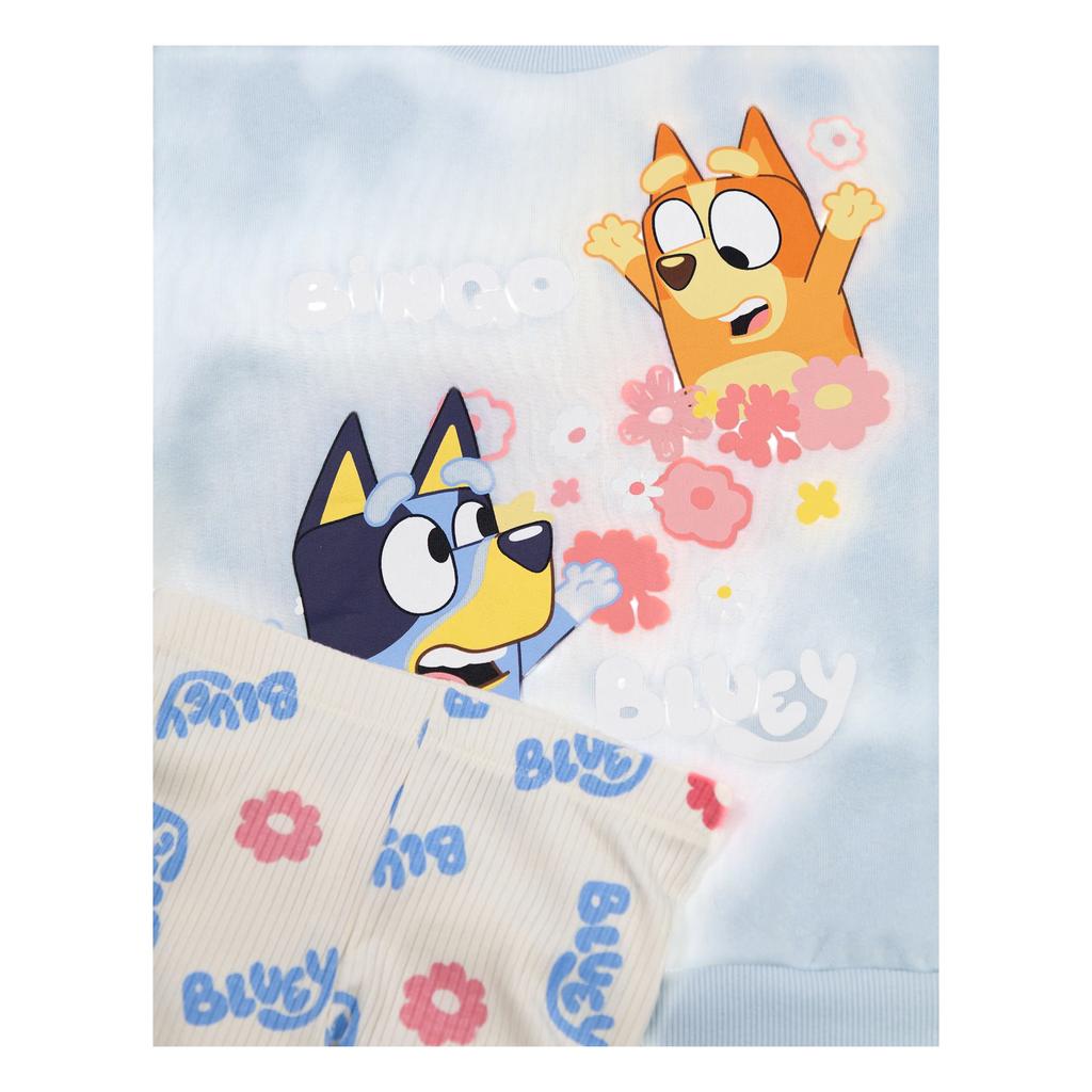 Bluey Girls Bingo Character Sweatshirt & Jogging Bottoms Set