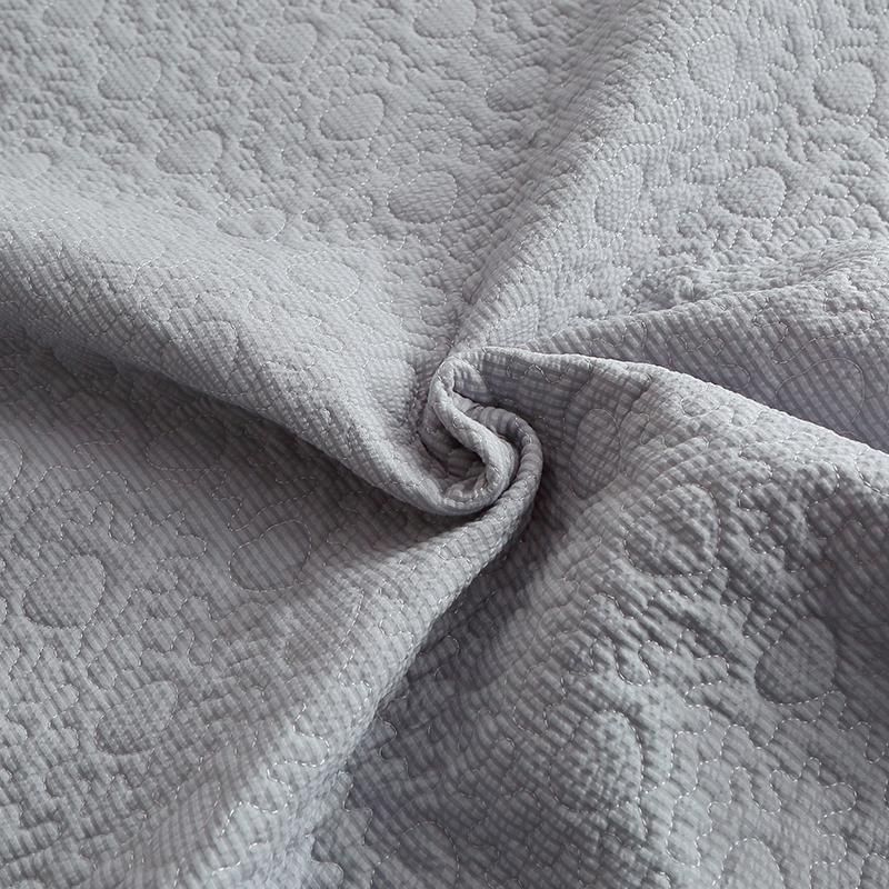 Spitzen Tagesdecke Einfarbig Bettüberwurf Queen Size Bettwäsche Verdicken Spannbettlaken Zuhause Matratzenschoner colchas (Kein Kissenbezug)