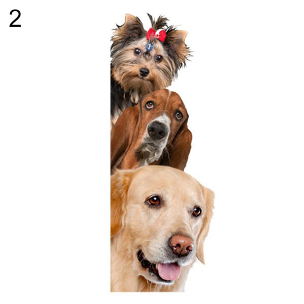 

Прекрасная собака/кошка узор стикер на стену съемная дверь спальни DIY наклейка домашний декор