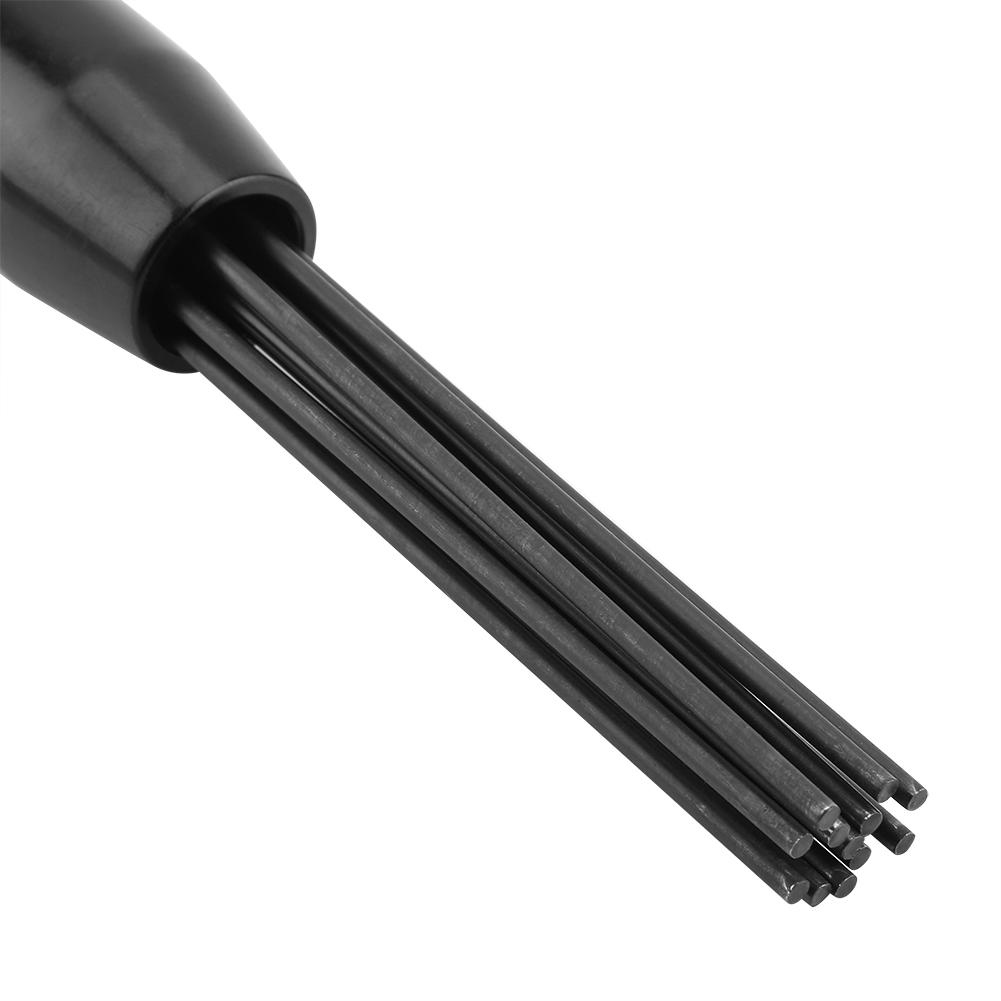 Pneumatic Rust Deburring Tool 12 Needle Air Slag Removing Tool Corrosion Removing Tool 4400 BPM 90PSI