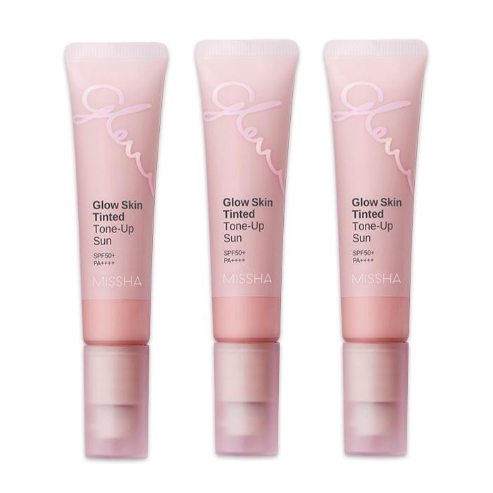 MISSHA Glow Skin Tinted Tone Up Sun SPF50+ PA++++ 30ml (3 Options)