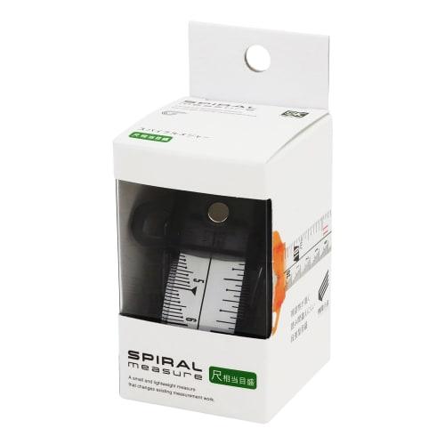 SK Spiral Tape Measure, 19mm X 2.1m, Shaku Equivalent Graduations, Gray, SMT-1920SGY