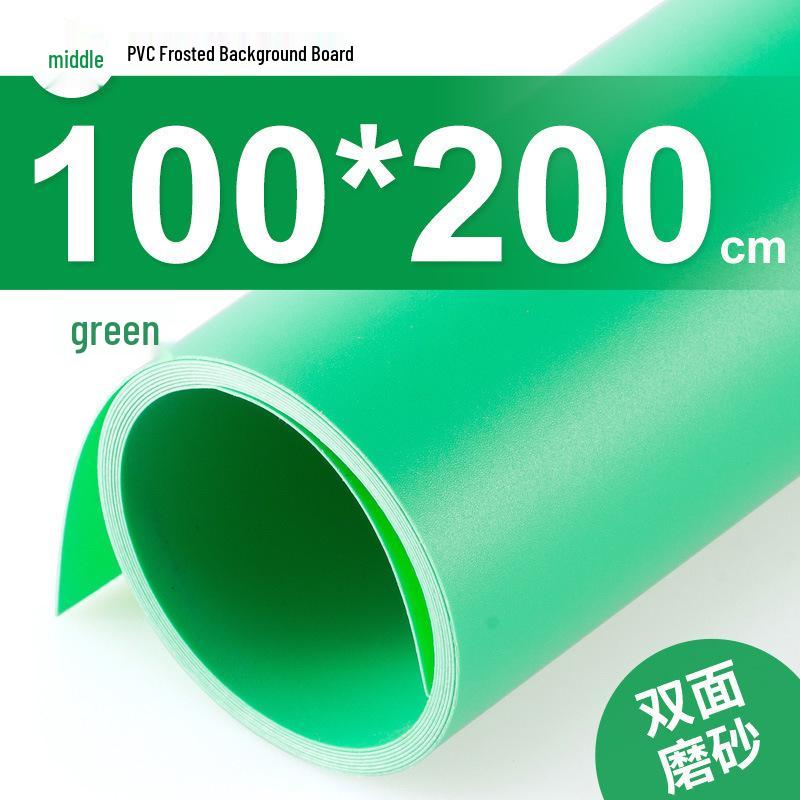 White Frosted PVC Photography Background Board - Waterproof Gray Reflective Cloth