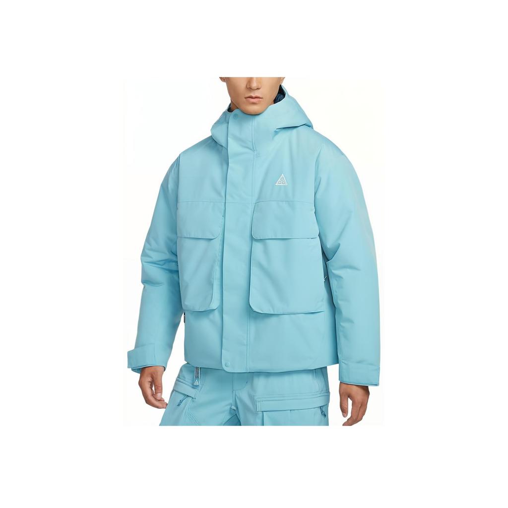 Nike Storm-Fit Primaloft Skull Peak Solid Logo Hooded Versatile Long Sleeve Outdoor Work Jacket Men Jacket FV8682-464