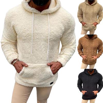 teddy bear fleece hoodie mens