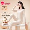 Fen Teng Women's Cloud Feel Pure Cotton Thermal Underwear Set