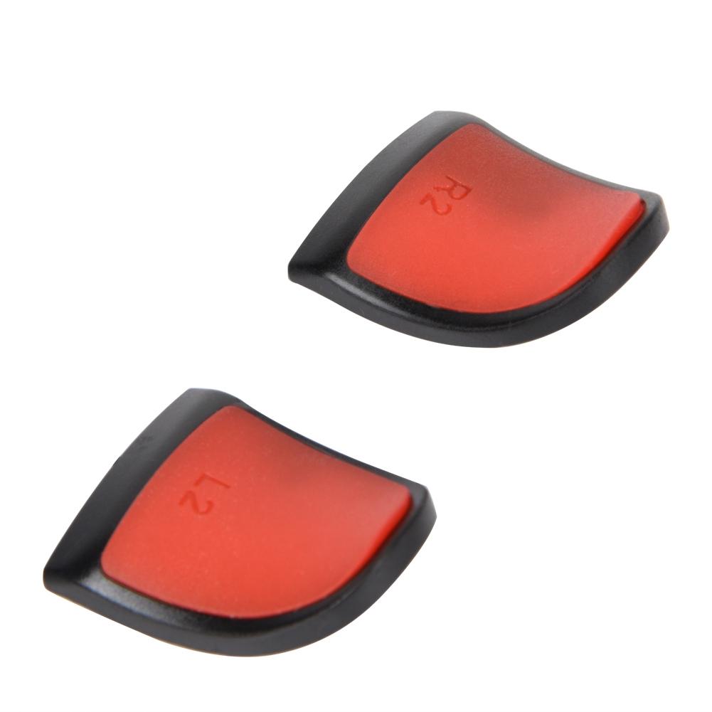 

L2 R2 Удлиненные рукоятки Soft Touch Контроллеры Удлинители Кнопки Расширение Триггер для PS4(красный) красный