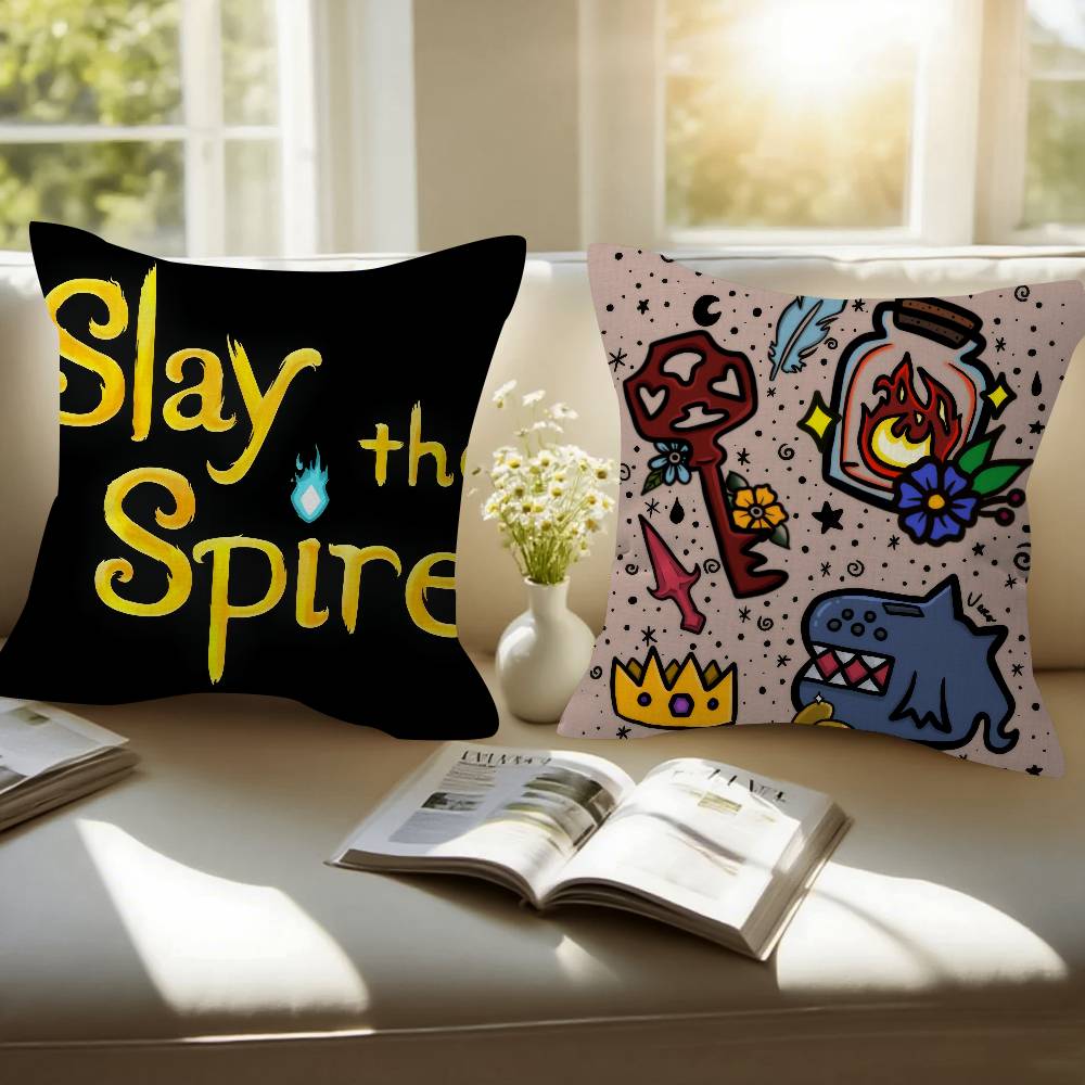 Cushion Cover Pillowcase Upholstery Sofa Throw Pillow Home Decor Pillowcas Slay The Spire Game