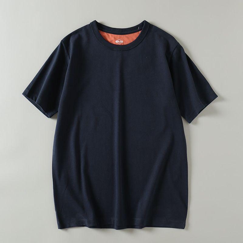 Heavy Foreign Trade Export Tail Goods Cotton Washed Short Sleeve