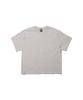 CREAM SODA LAB Tricou Standard Fit Cropped cu Mânecă Scurtă pentru Bărbați Gri