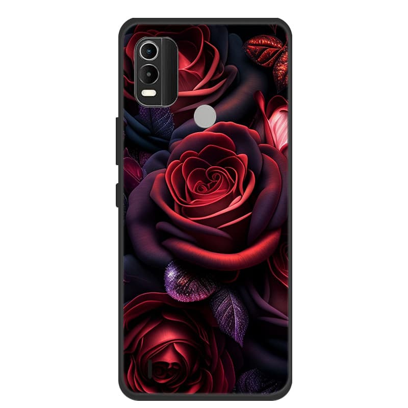 For Nokia C21 Plus Case Phone Cover Coque Black Silicone Soft Back Cover Case For Nokia G21 / G11 / C21 Plus Case C21Plus Funda