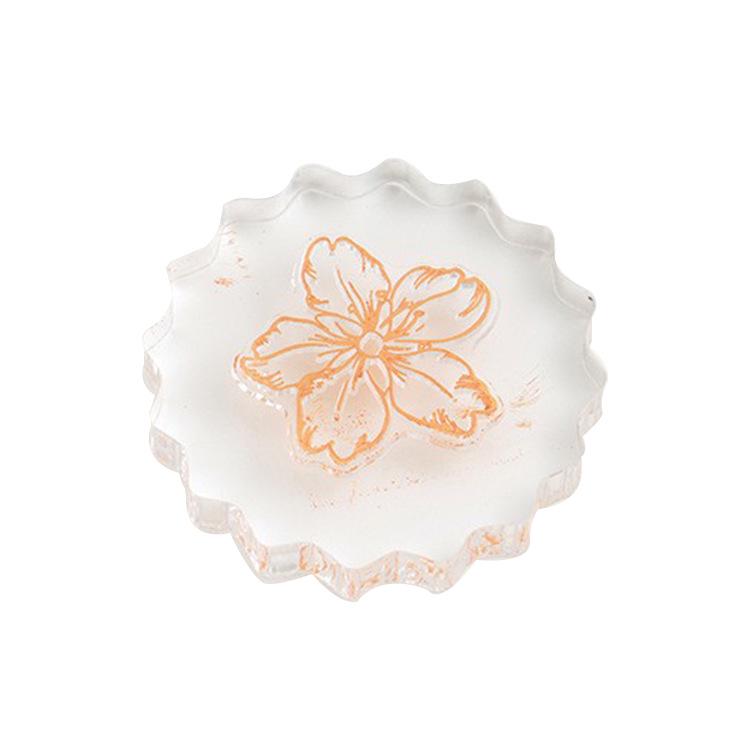 Acrylic Stamp Handles & Plates - Large & Small Sizes for DIY Crafts
