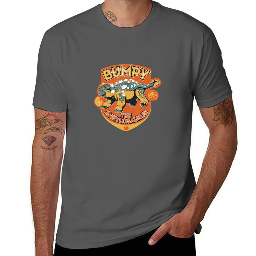Jurassic World Camp Cretaceous Bumpy The Ankylosaurus Tshirt Sporty Breathable Short Sleeve Tshirt