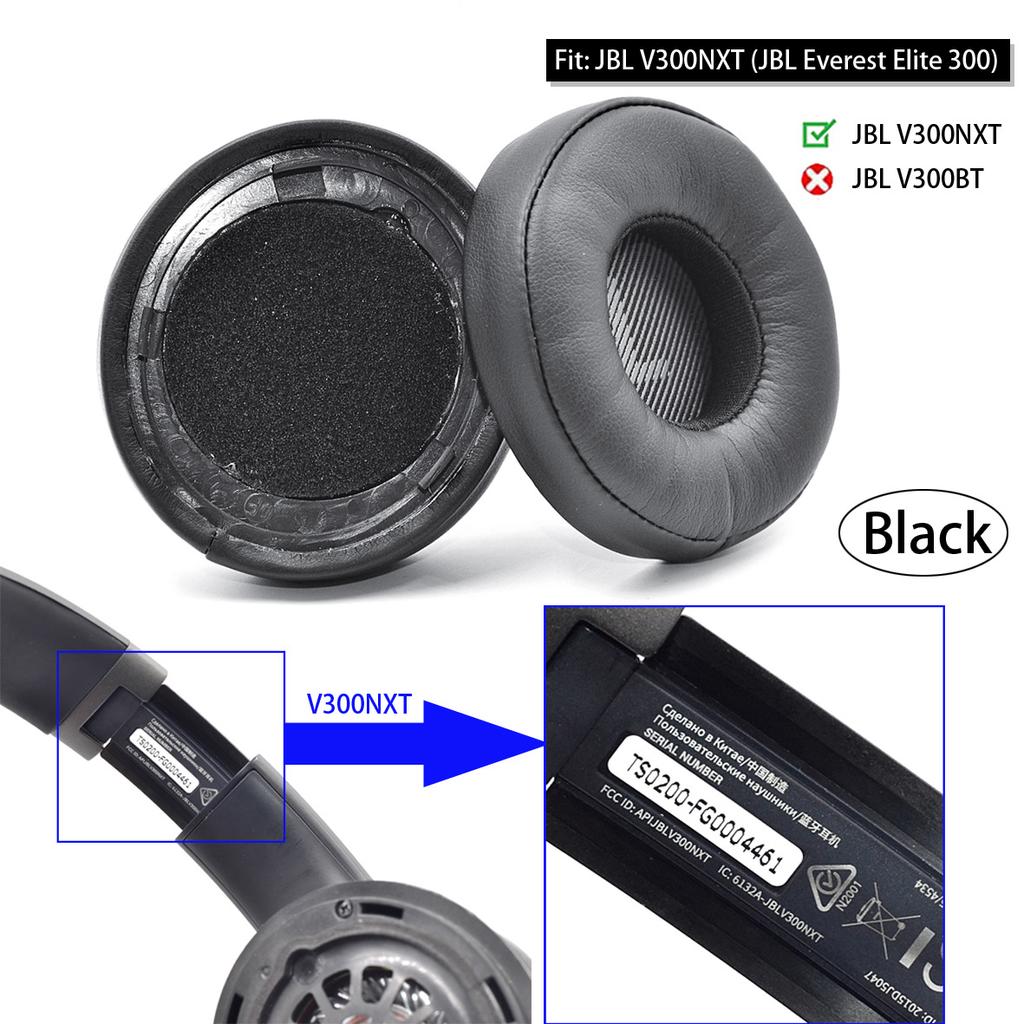 YAYINCC Soft Foam Protein Leather Ear Pads With buckle For JBL V300 V300BT, V300NXT Headset Earmuffs Repairing Parts