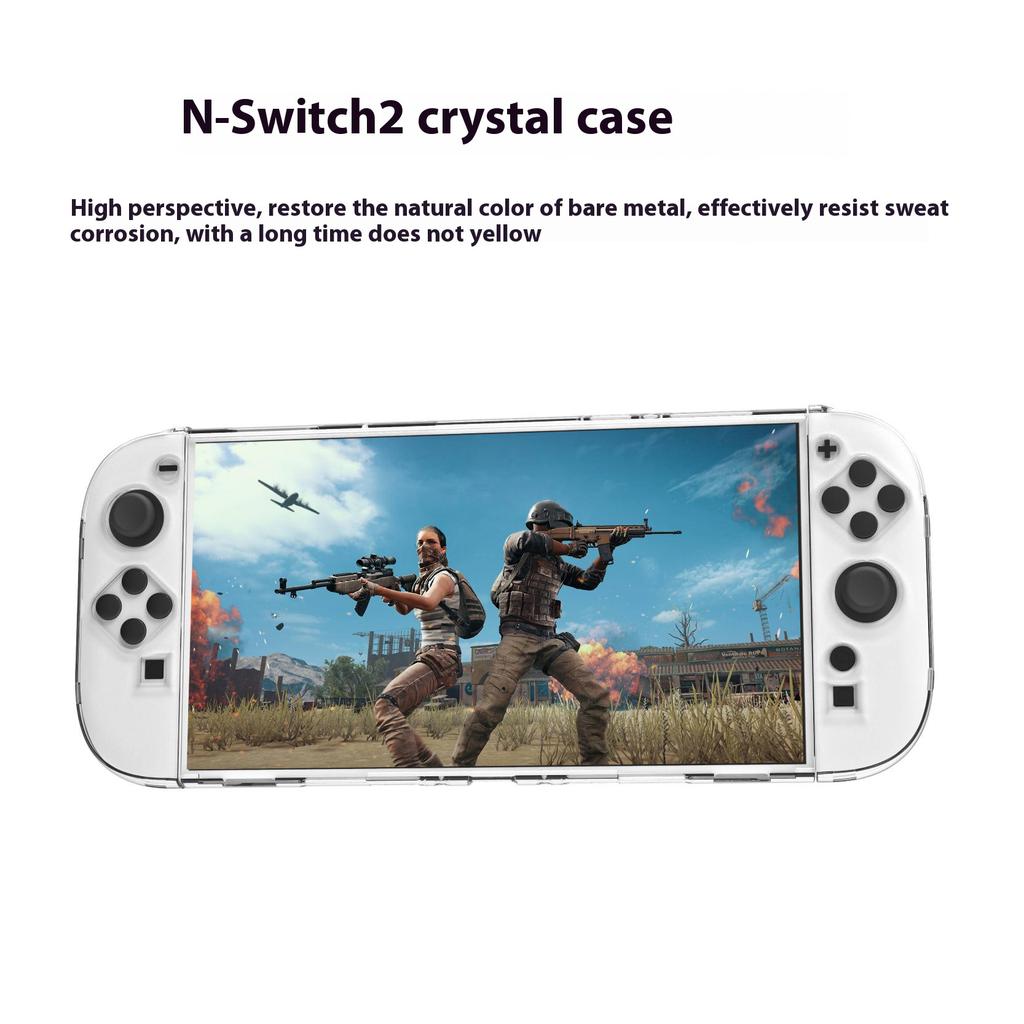 PGTECH GP-365 For Nintendo Switch 2 Game Console Detachable Protective Case Transparent PC Shell