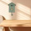ABS Clock Supplies Art Battery Powered Bedrooms Bird House