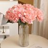 European-Style Silk Hydrangea Wedding Arch Floral Decoration - Artificial Flowers for Home & Photography Decor
