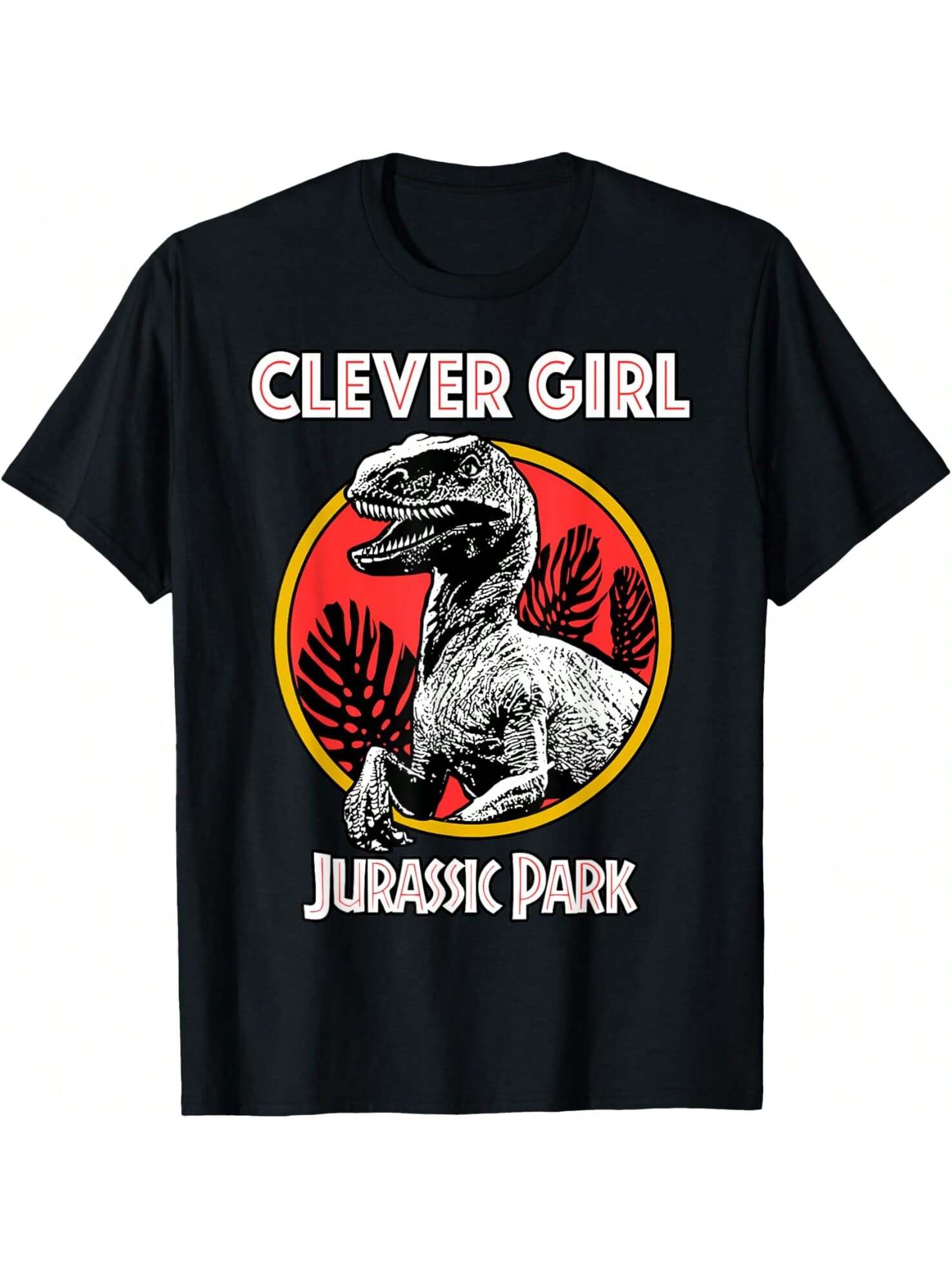 

Jurassic Parks Retro Raptor Clever Girl T-Shirt XXXXXL