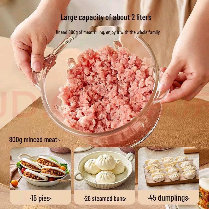 Bear 2L Electric Meat Grinder & Food Chopper