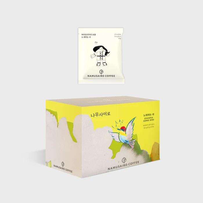

Drip Bag Coffee Singing Bird 15 Pack