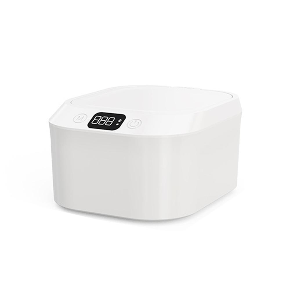 

Ультразвуковой очиститель для ретейнеров, профессиональный очиститель для зубных протезов, ультразвуковая ванна для чистки зубов 46 кГц, портативная стоматологическая чистка EU белый