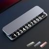 The New Temporary Parking Number Plate Can Hide the Phone Number Display Function and Is a Car Interior Accessory
