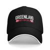 Grönland steht nicht zum Verkauf unser Zuhause Baseballkappe Streetwear Hüte im Angebot Sportkappe Papa-Hut Mädchen Hüte Unisex