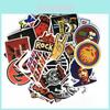 Premium Multicolor Rock Bands Artists Waterproof Stickers For Luggage Laptop Bike Motorcycle