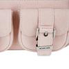 Michael Kors Zoe Metal Buckle Flap Pocket Fabric Tote Bag Small Women Handbags Light-Pink 32S5SZCU1C-653